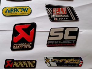 Exhaust Stickers